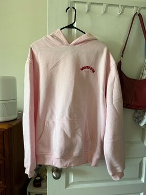 White Fox Pink Cherry Hoodie